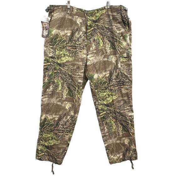 Cabelas Pants 46 REG Real Tree Max-1 Silent Camo Cargo Hunting Camping Fishing - Picture 2 of 16